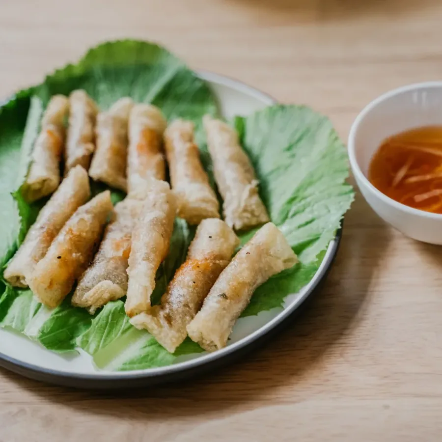 Không gian quán buổi tối